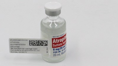 Serialized Vial (Serialized 51662 1311 1 Atropine 20ml Vial)